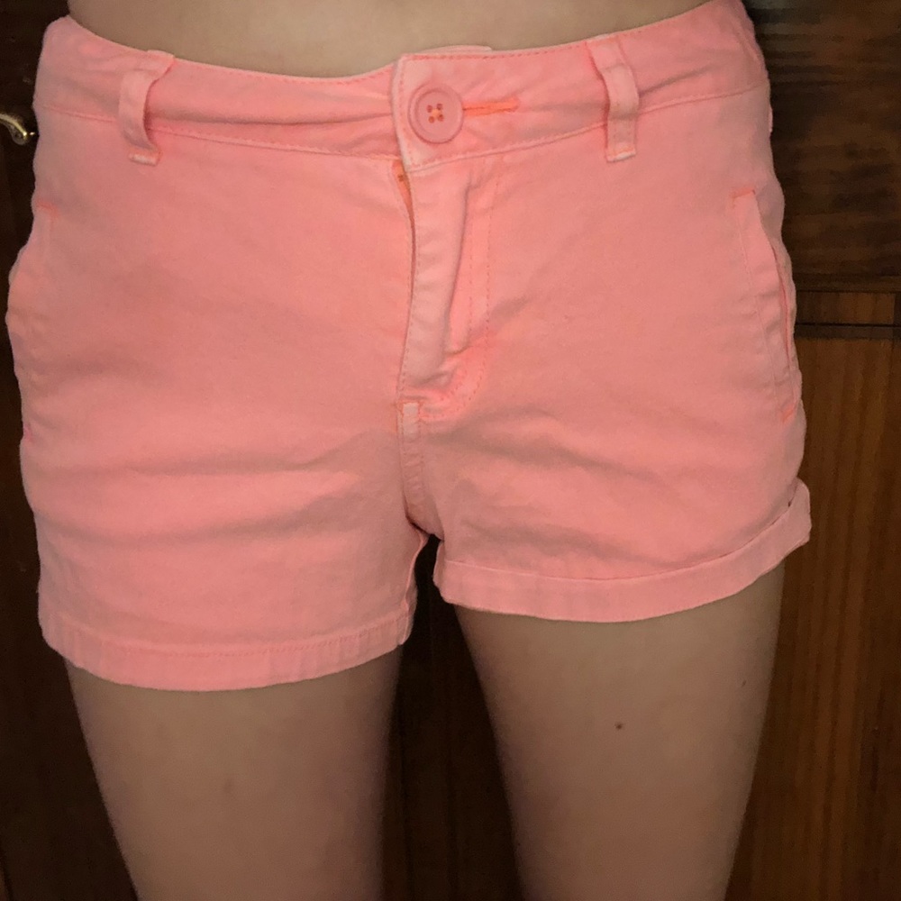 Pink shorts